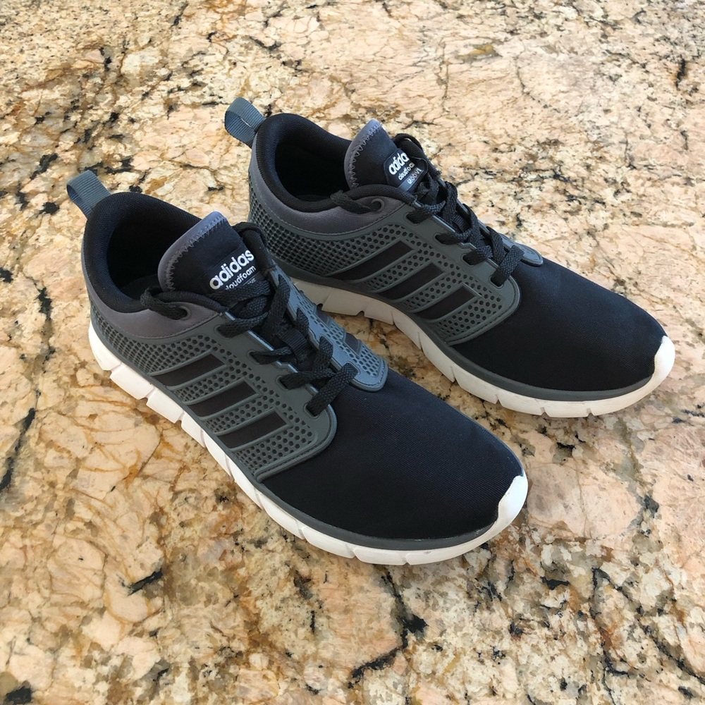 ADIDAS Neo Cloudfoam Groove Men’s Athletic Sneakers Shoes Ultra Footbed